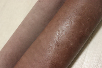 ds25円！新入荷！訳あり　オースト型押し　ブラウン　175ds