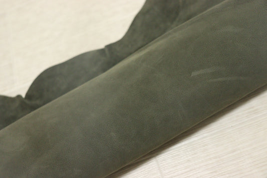 ds25円！新入荷！イタリアンレザー　吟すり加工　カーフ　100ds