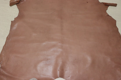 ds25円！訳あり　新入荷！くすみピンク　スムース加工　コンビヌメ　140ds