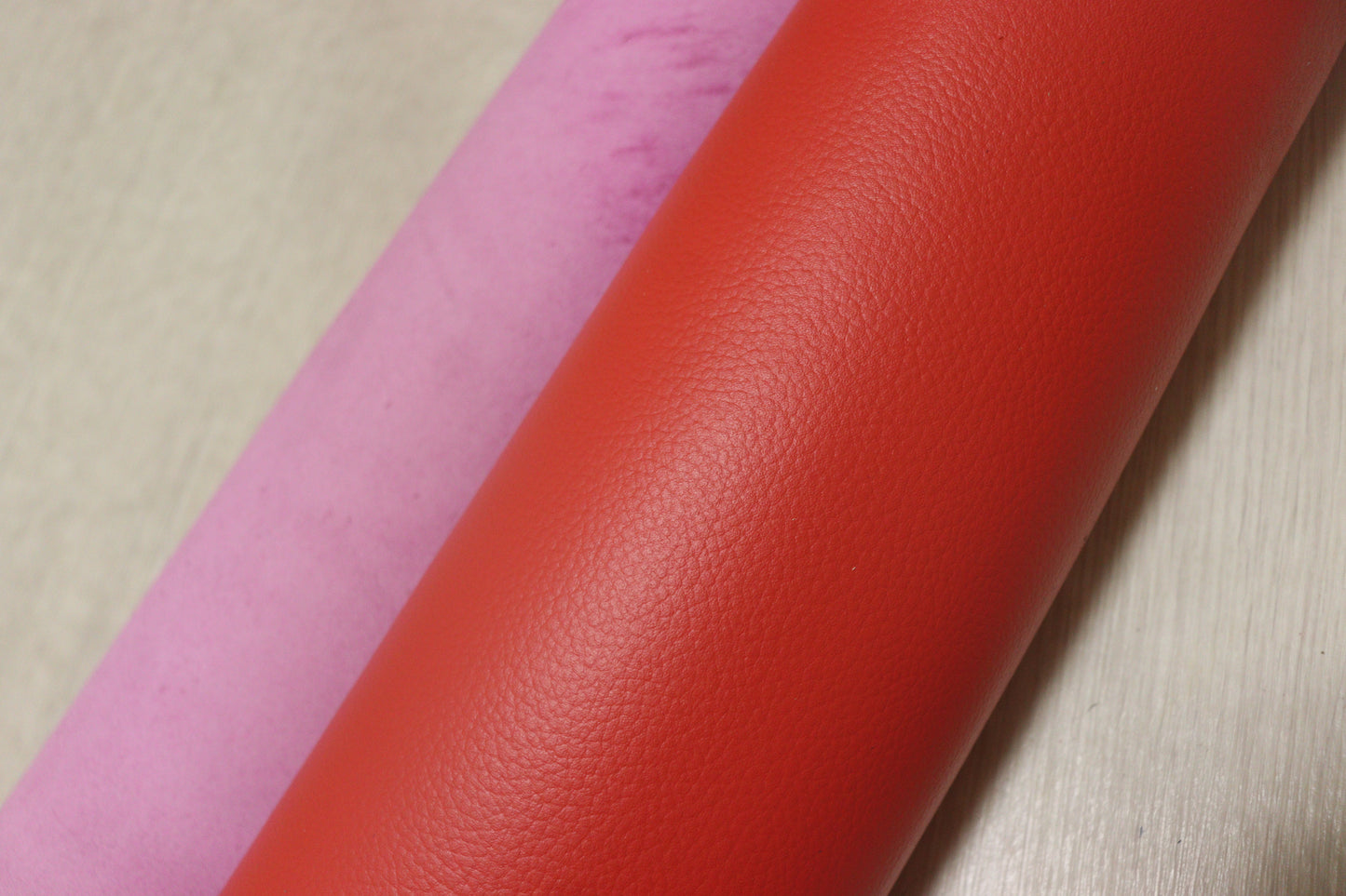 ds28円！新入荷！顔料仕上げ　コーラルピンク　シボ型押し　208ds