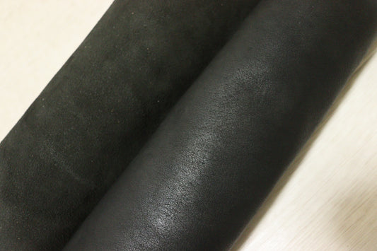 ds40円！新入荷！オイルヌメ　ブラック　染料仕上げ　190ds