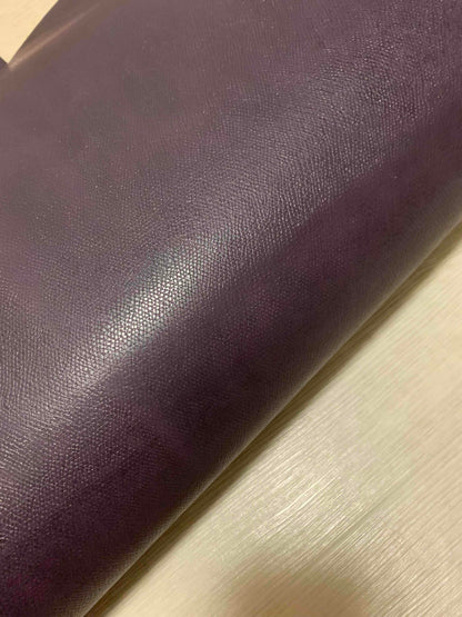 ds25円！新入荷！やや訳あり　ダークバイオレット　ヌメ革　200ds