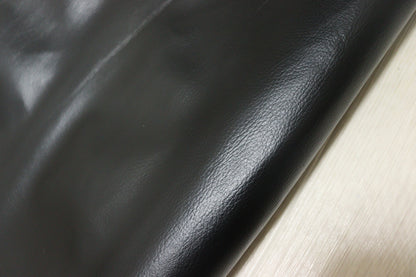 ds25円！新入荷！顔料仕上げ　中艶ブラック　シボ型押し　220ds