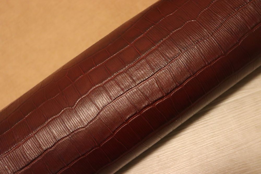 A3-9　皮革吟付　カーフ　チョコ色　106ｄｓ　￥4300