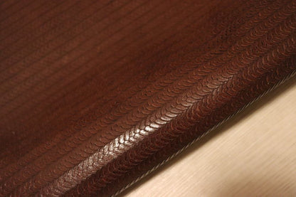 ds70円！イタリアンレザー　 ショルダー　ヌメ革　メッシュ調　116ds