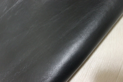 ds45円！イタリアンレザー　オイルナッパ　ブラック　ヌメ革　200ds