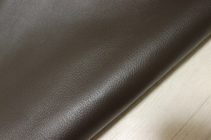 ds28円！新入荷！顔料仕上げ　チョコブラウン　シボ型押し　220ds