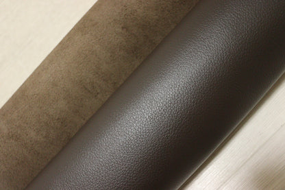 ds28円！新入荷！顔料仕上げ　チョコブラウン　シボ型押し　220ds