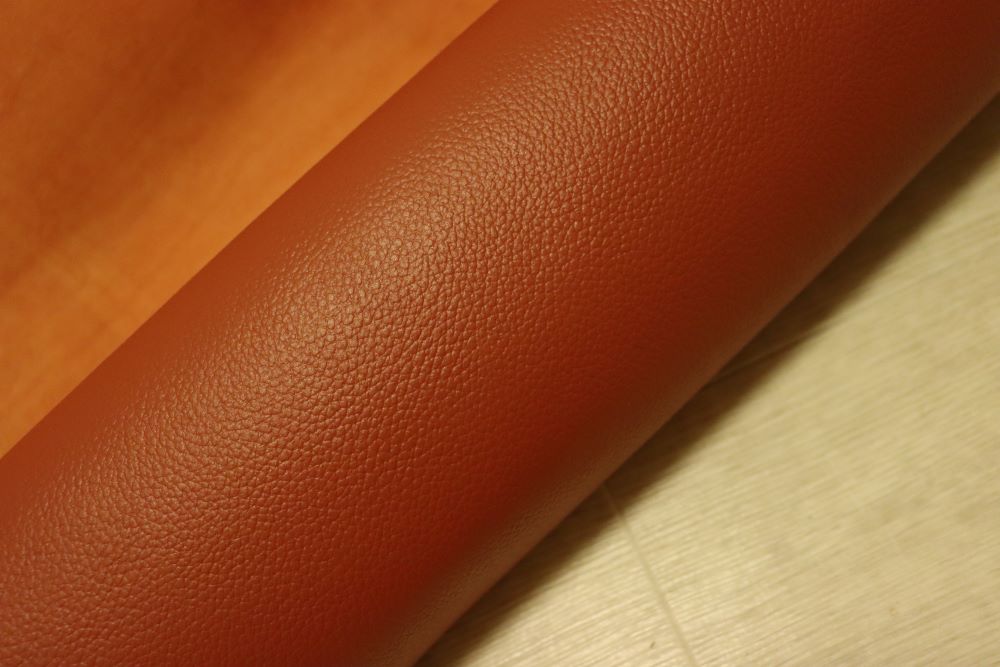 ds28円！新入荷！姫路レザー　顔料仕上げ　赤レンガ　シボ型押し　230ds