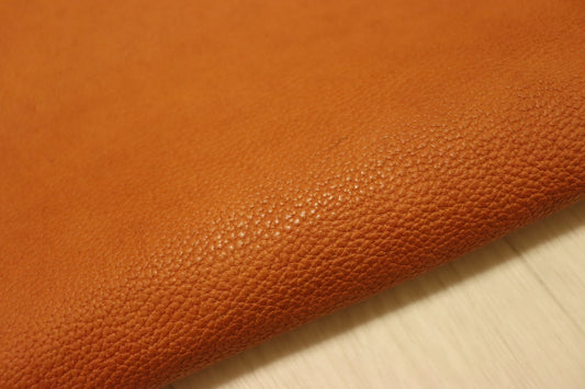 ds25円！新入荷！セミベジタブル　オレンジキャメル　シュリンク加工　150ds
