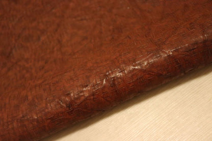 ds72円！イタリアンレザー　ショルダー　絞り加工×エンボス　オイルヌメ　110ds