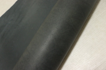 ds70円！イタリアンレザー　ショルダー　ヌメ革　ライトブラック　132ds