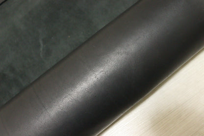 ds70円！イタリアンレザー　ショルダー　オイルヌメ　ブラック　140ds