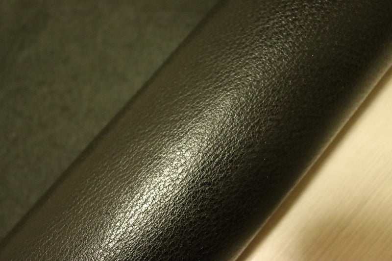ds20円！[ブラック]新入荷 国産 豚革 クロム革 シボ型押し 110ds
