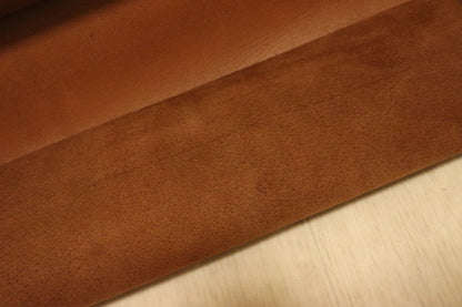 ds20円！[チョコブラウン]新入荷 国産 豚革 クロム革 スウェード 115ds