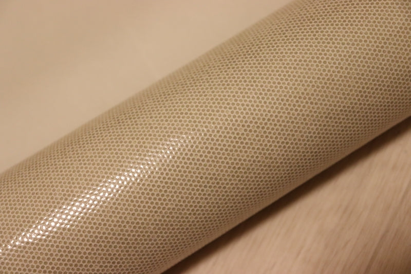 ds20円！[アイボリー]新入荷 国産 豚革 クロム革 フィルム貼り 訳あり 122ds