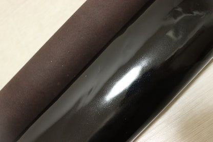 ds20円！[ダークブラウン]新入荷 イタリアンレザー 牛革 クロム革 エナメル 126ds