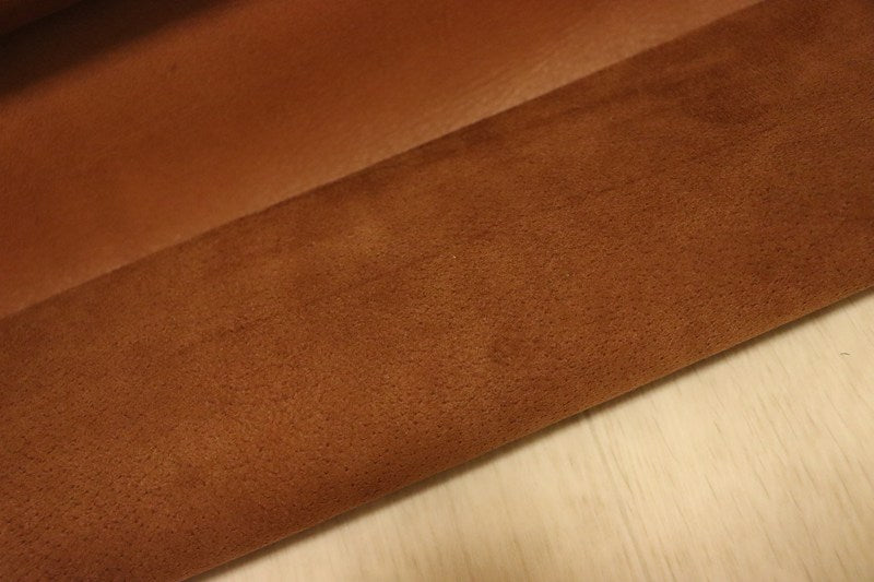ds20円！[チョコブラウン]新入荷 国産 豚革 クロム革 スウェード 145ds