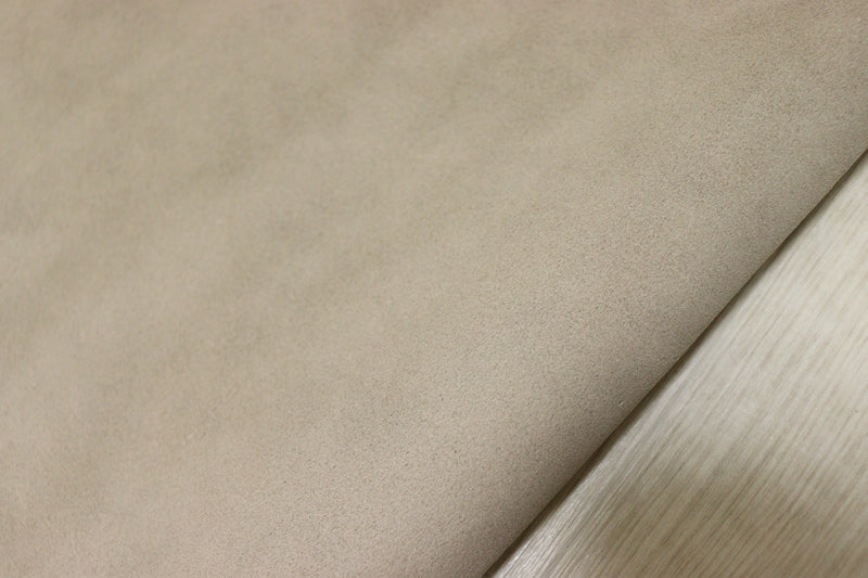 ds20円！[サンドベージュ]新入荷 国産 牛革 クロム革 ベロア 81ds