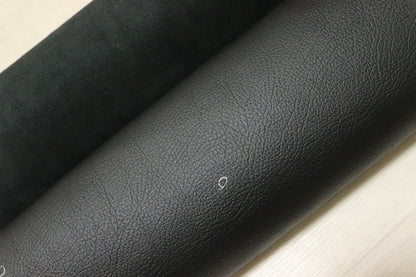 ds22円！[ブラック]新入荷 国産 牛革 姫路レザー クロム革 バッファロー型押し 訳あり 191ds