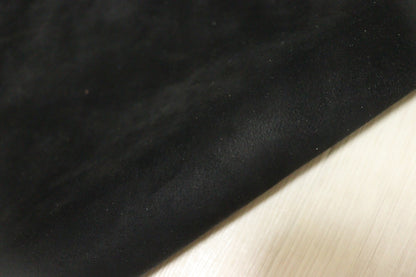 ds25円！[ブラック]新入荷 国産 豚革 クロム革 スウェード 106ds