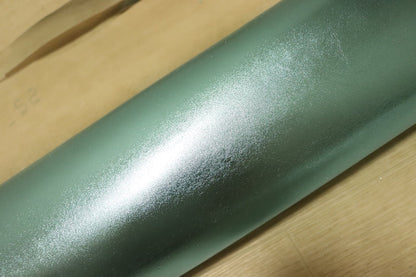 ds25円！[メタリックブルー]新入荷 イタリアンレザー ひつじ革 クロム革 箔貼り加工 107ds