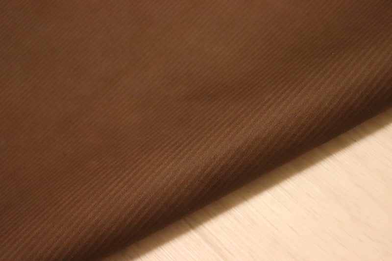 ds25円！[チョコブラウン]新入荷 国産 牛革 クロム革 ヌバック ストライプ型押し 108ds