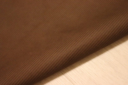 ds25円！[チョコブラウン]新入荷 国産 牛革 クロム革 ヌバック ストライプ型押し 108ds