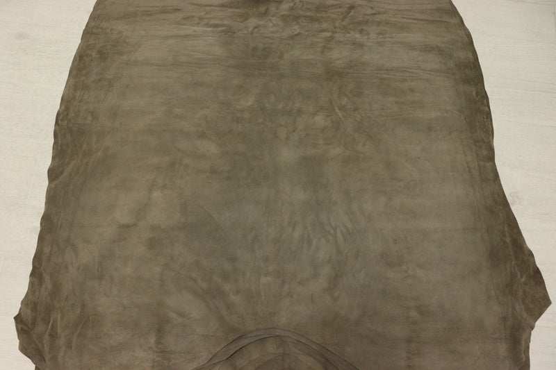 ds25円！[グレー系]新入荷 イタリアンレザー 牛革 クロム革 ベロア 108ds