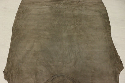 ds25円！[グレー系]新入荷 イタリアンレザー 牛革 クロム革 ベロア 108ds