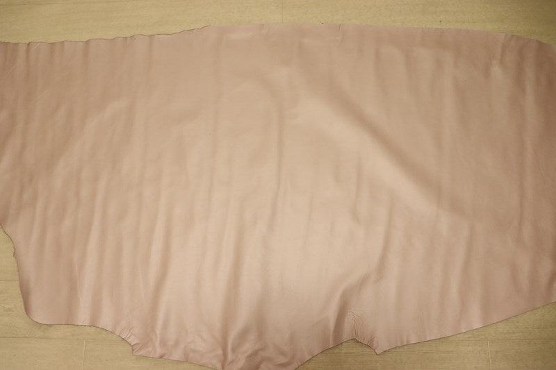 ds25円！[パールピンク]新入荷 国産 牛革 クロム革 スムース加工 110ds