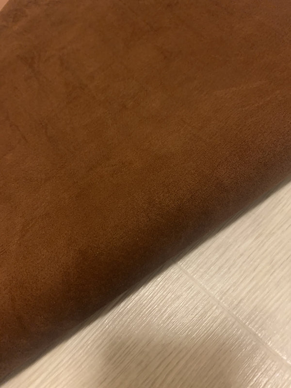 ds25円！[チョコブラウン]新入荷 国産 豚革 クロム革 スウェード 113ds