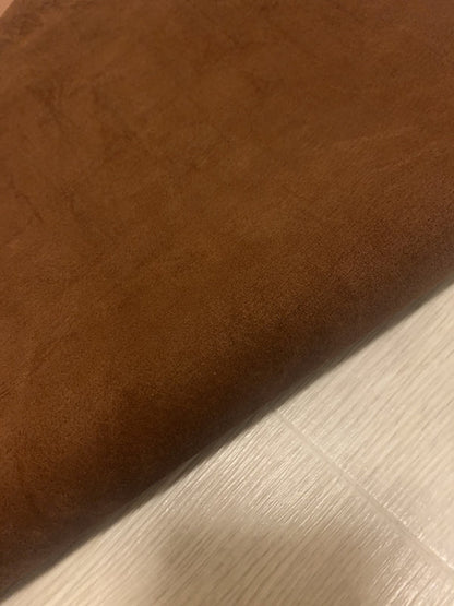 ds25円！[チョコブラウン]新入荷 国産 豚革 クロム革 スウェード 118ds