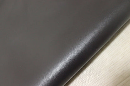 ds25円！[ダークブラウン]新入荷 国産 牛革 クロム革 スムース加工 120ds