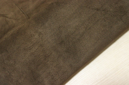 ds25円！[ダークブラウン]新入荷 国産 豚革 クロム革 スウェード 123ds
