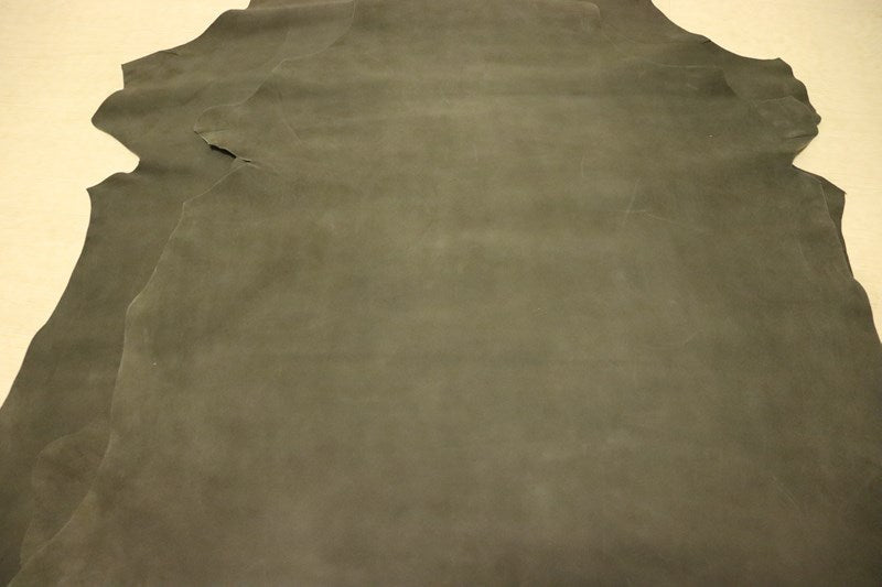 ds25円！[ダークグレー]新入荷 国産 ヤギ革 クロム革 シルキースウェード 126ds