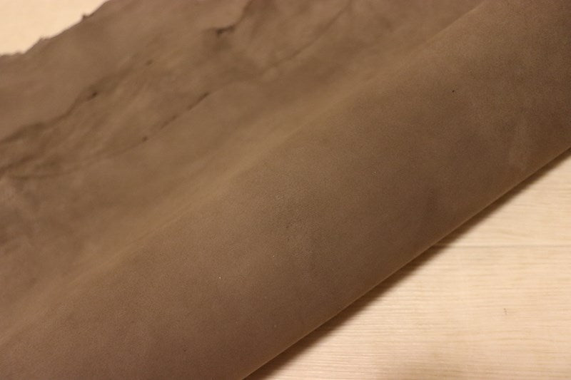 ds25円！[チャコールグレー]新入荷 国産 ヤギ革 クロム革 シルキースウェード 133ds