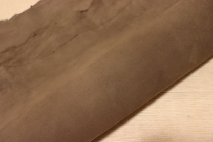 ds25円！[チャコールグレー]新入荷 国産 ヤギ革 クロム革 シルキースウェード 133ds