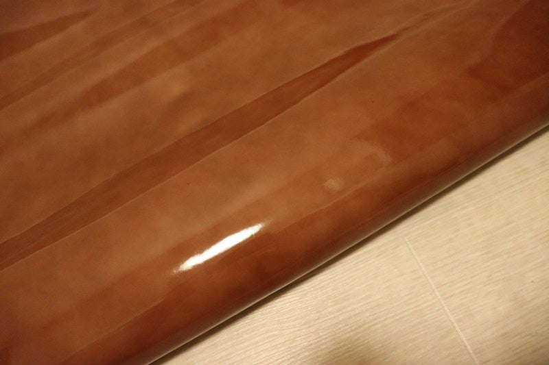 ds25円！[ブラウン系]新入荷 インディアンレザー 牛革 クロム革 パテントエナメル ムラ染加工 135ds