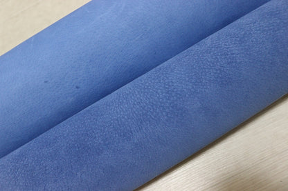 ds25円！[バイスブルー]新入荷 国産 豚革 クロム革 スウェード 139ds