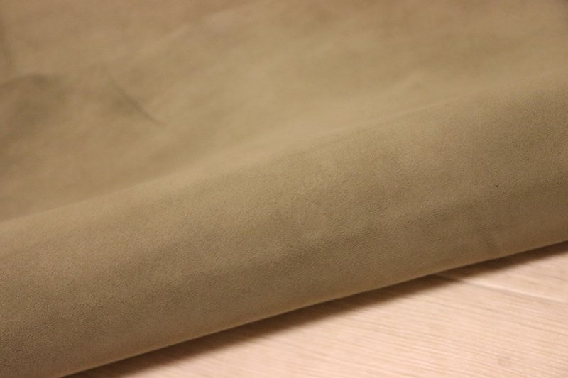 ds25円！[グレー]新入荷 国産 ヤギ革 クロム革 シルキースウェード 148ds