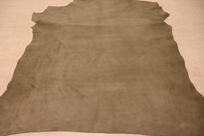 ds25円！[グレー]新入荷 国産 ヤギ革 クロム革 シルキースウェード 148ds