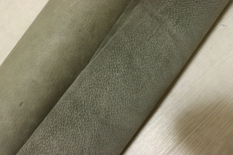 ds25円！[ダークグレー]新入荷 国産 豚革 クロム革 スウェード 149ds
