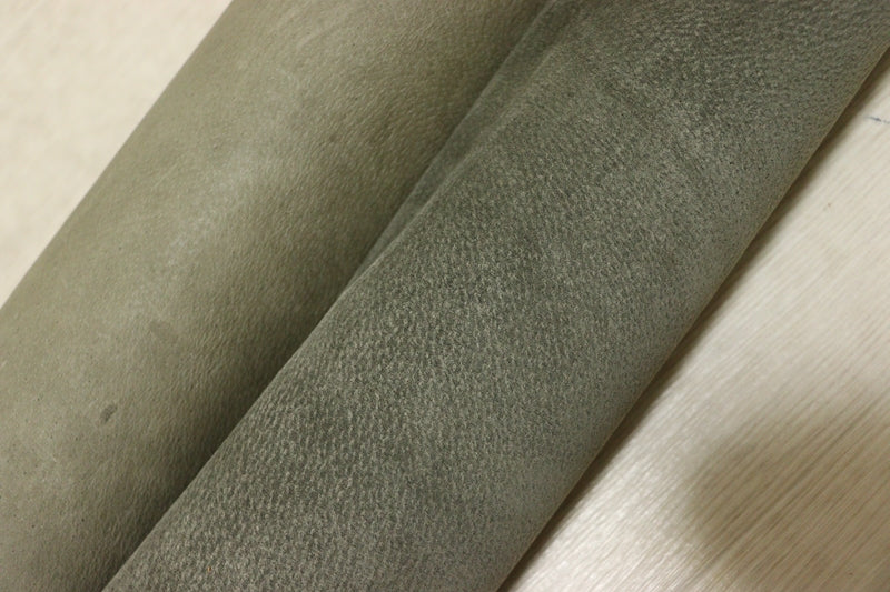 ds25円！[ダークグレー]新入荷 国産 豚革 クロム革 スウェード 153ds
