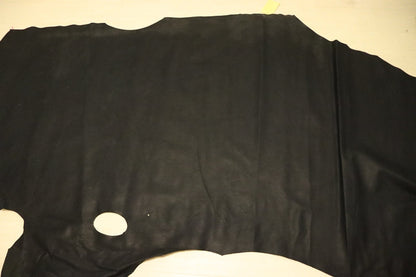 ds25円！[ブラック]新入荷 国産 牛革 クロム革 ストライプ型押し ヌバック 160ds