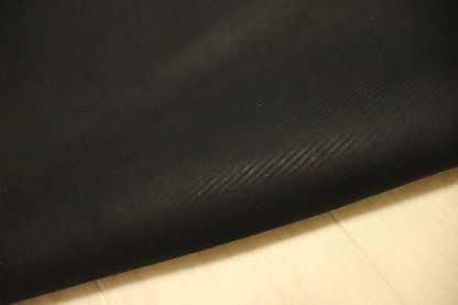 ds25円！[ブラック]新入荷 国産 牛革 クロム革 ストライプ型押し ヌバック 160ds