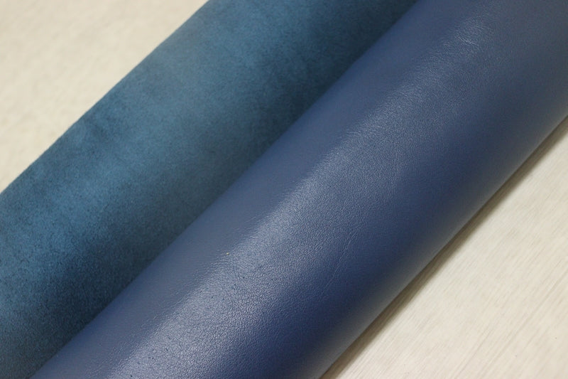 ds25円！[ブルー]新入荷 国産 牛革 クロム革 スムース加工 170ds