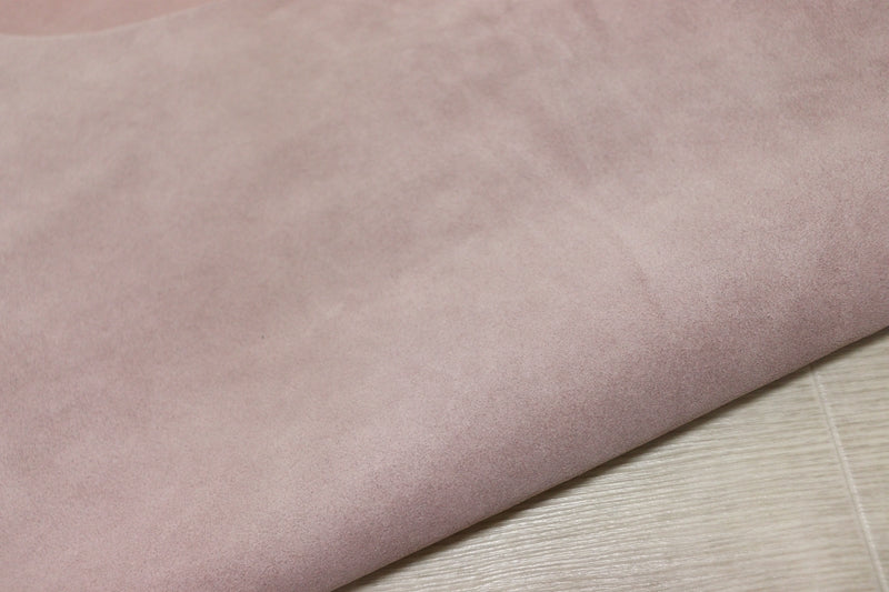 ds25円！[くすみピンク]新入荷 国産 牛革 クロム革 ベロア 170ds