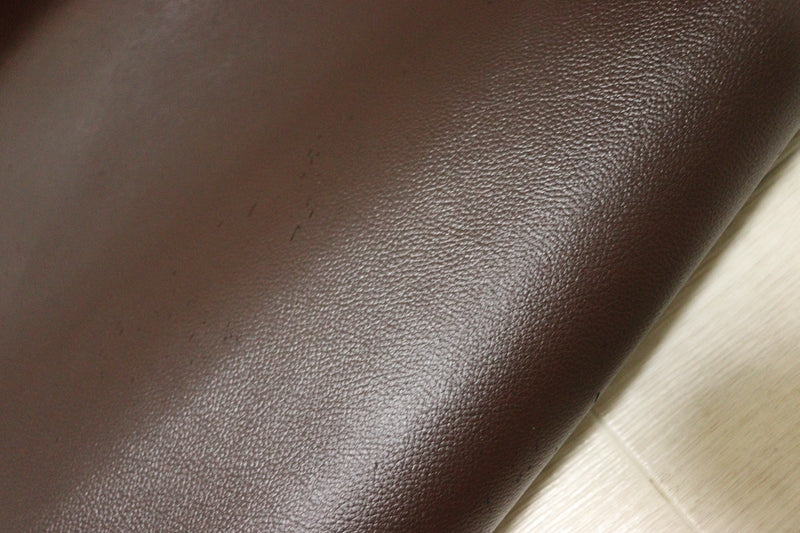 ds25円！[チョコブラウン]新入荷 国産 牛革 姫路レザー クロム革 シボ型押し 171ds