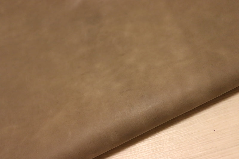 ds25円！[グレー]新入荷 バングラディシュレザー 牛革 コンビヌメ革 艶消し加工 176ds